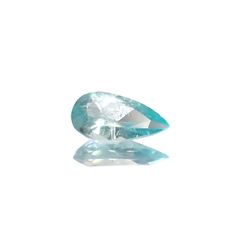 ユークレース(宝石名ブルー・ユークレース)コロンビア産 ソ付(彩珠) 0.796ct / 9.3x4.7mm前後 [221018683]