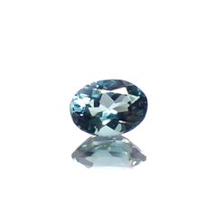 ラグーントルマリン(宝石名トルマリン)アフガニスタン産 0.33ct 識別済[230321086]5.1x3.7mm前後
