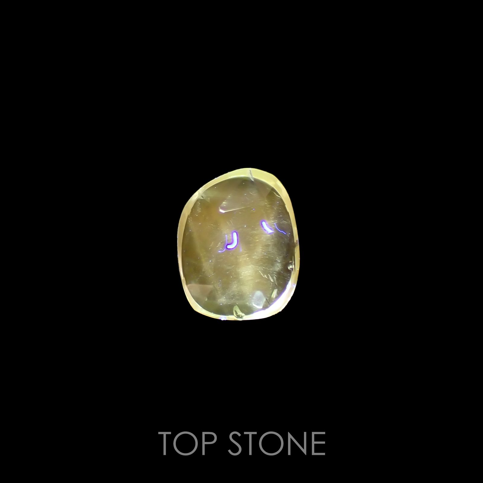 ◇ローズカット◇バナジウムコーネルピン(宝石名コーネルピン)タンザニア・タンガ州産 0.72ct 識別済[220115551]6.9x5.6mm前後