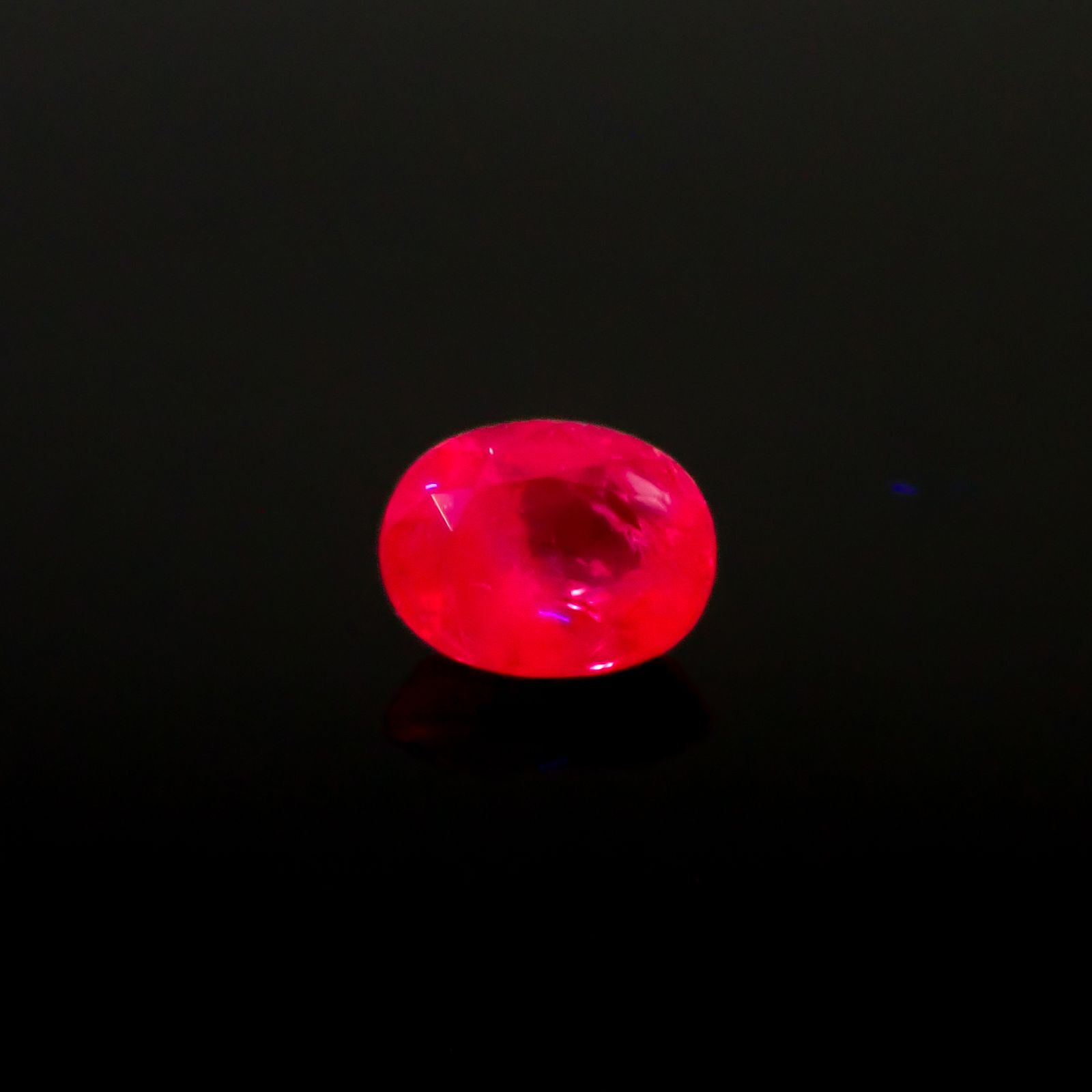 ルビー 非加熱 ビルマ産 0.37ct[240628047]4.5x3.6mm前後