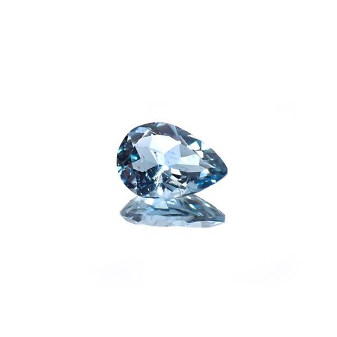 サンタマリアアクアマリン(宝石名アクアマリン) ブラジル産 0.54ct 識別済[210711900]7×5mm前後