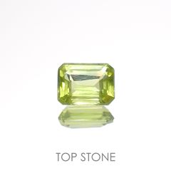 グリーンエンスタタイト(宝石名グリーン・エンスタタイト)カメルーン産 0.51ct 識別済[220917603]5.3x4mm前後