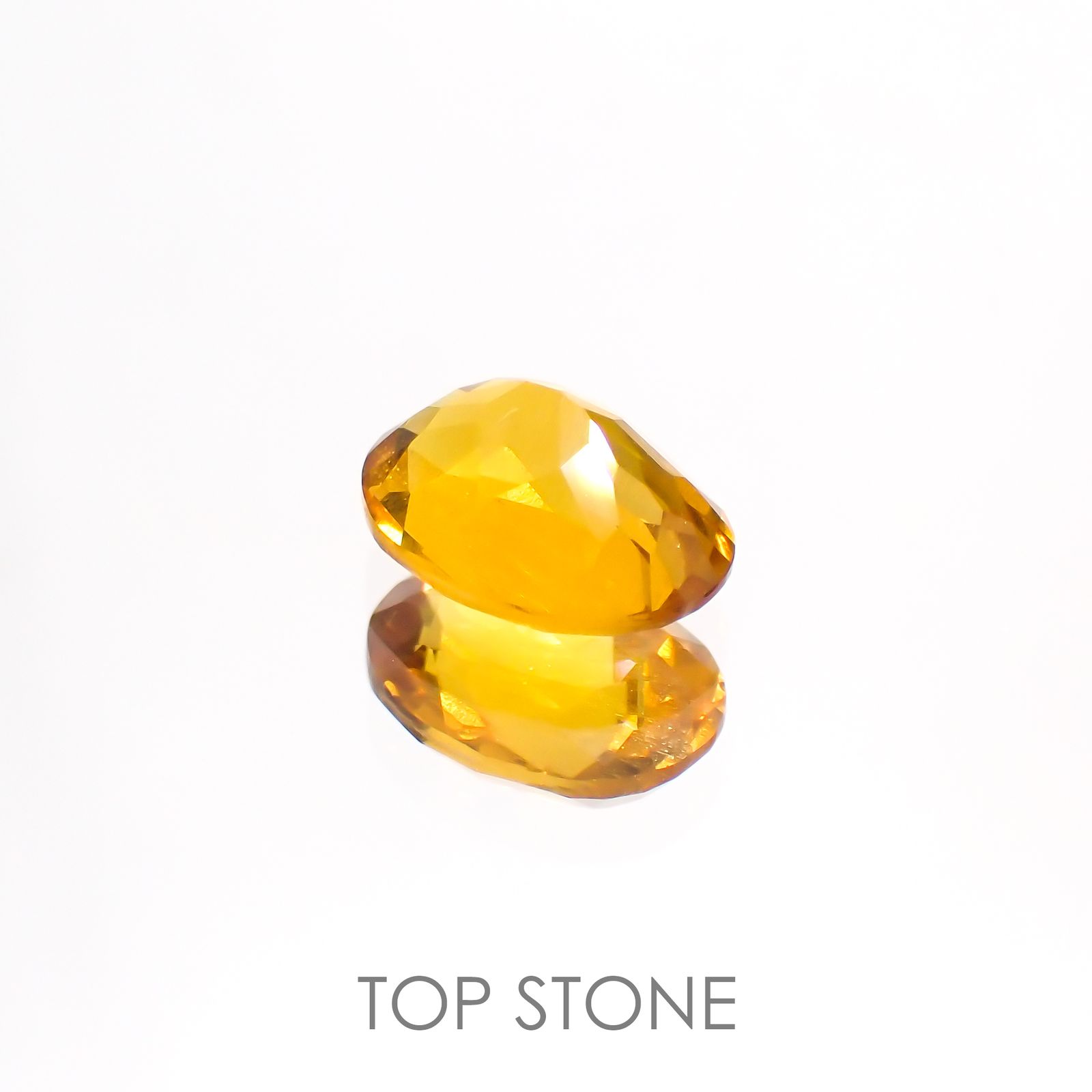 ゴールデンベリル(宝石名ゴールデン・ベリル)ブラジル産 1.24ct 識別済[220114225]8.1x6.2mm前後