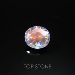 レインボームーンストーン(アンデシンラブラドライト) マダガスカル産 ルース 0.79ct[210310126]6.2×5.5mm前後