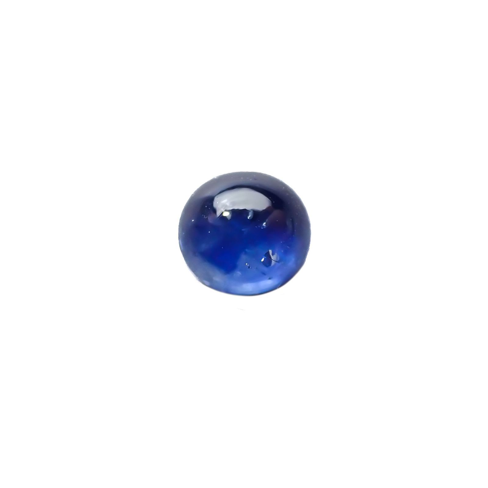 サファイア(宝石名ブルー・サファイア)スリランカ/マダガスカル産 0.50ct 識別済[220918136]4.4x4.4mm前後