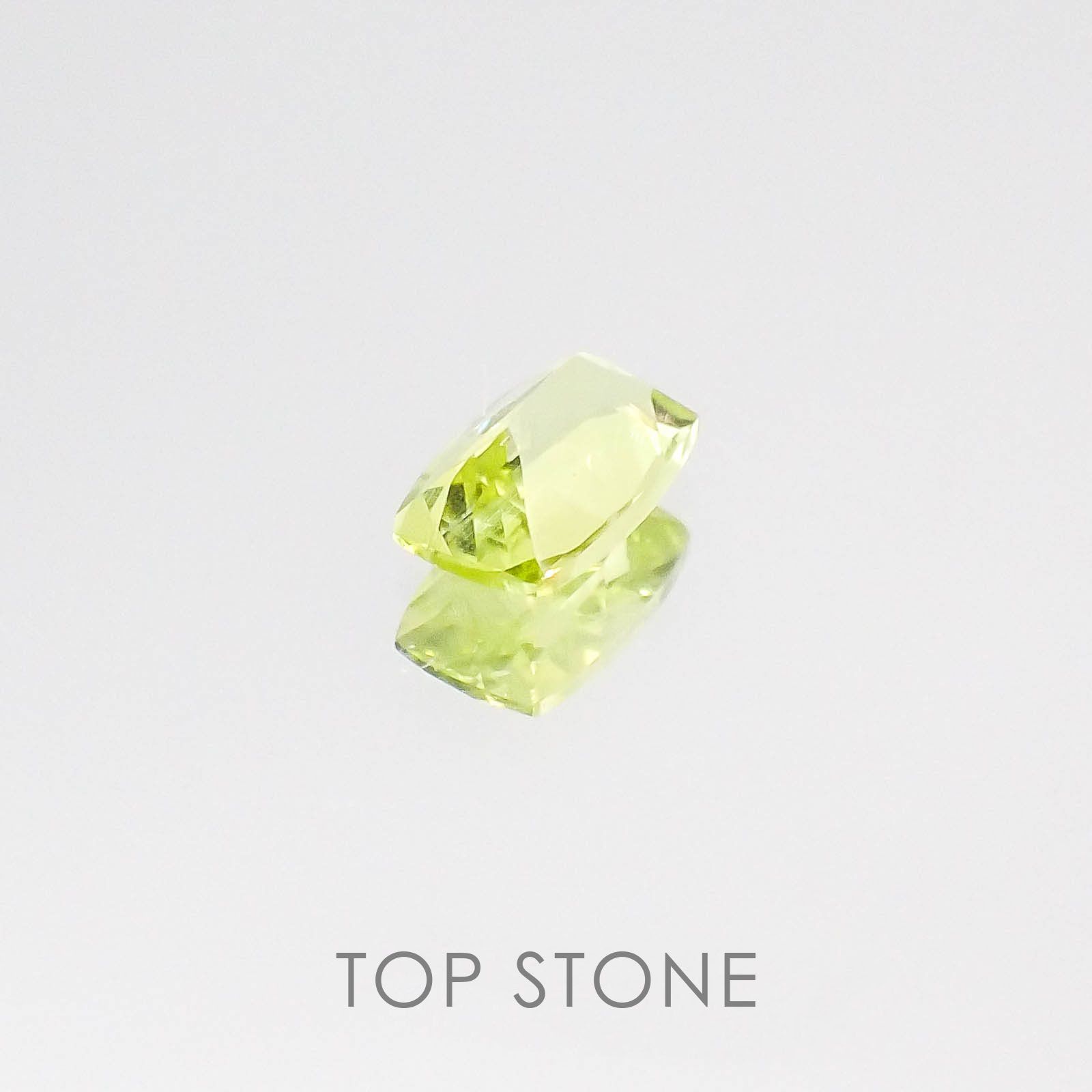 パロットクリソベリル インド産 ルース 0.36ct[20084679]5.2×3.2mm前後