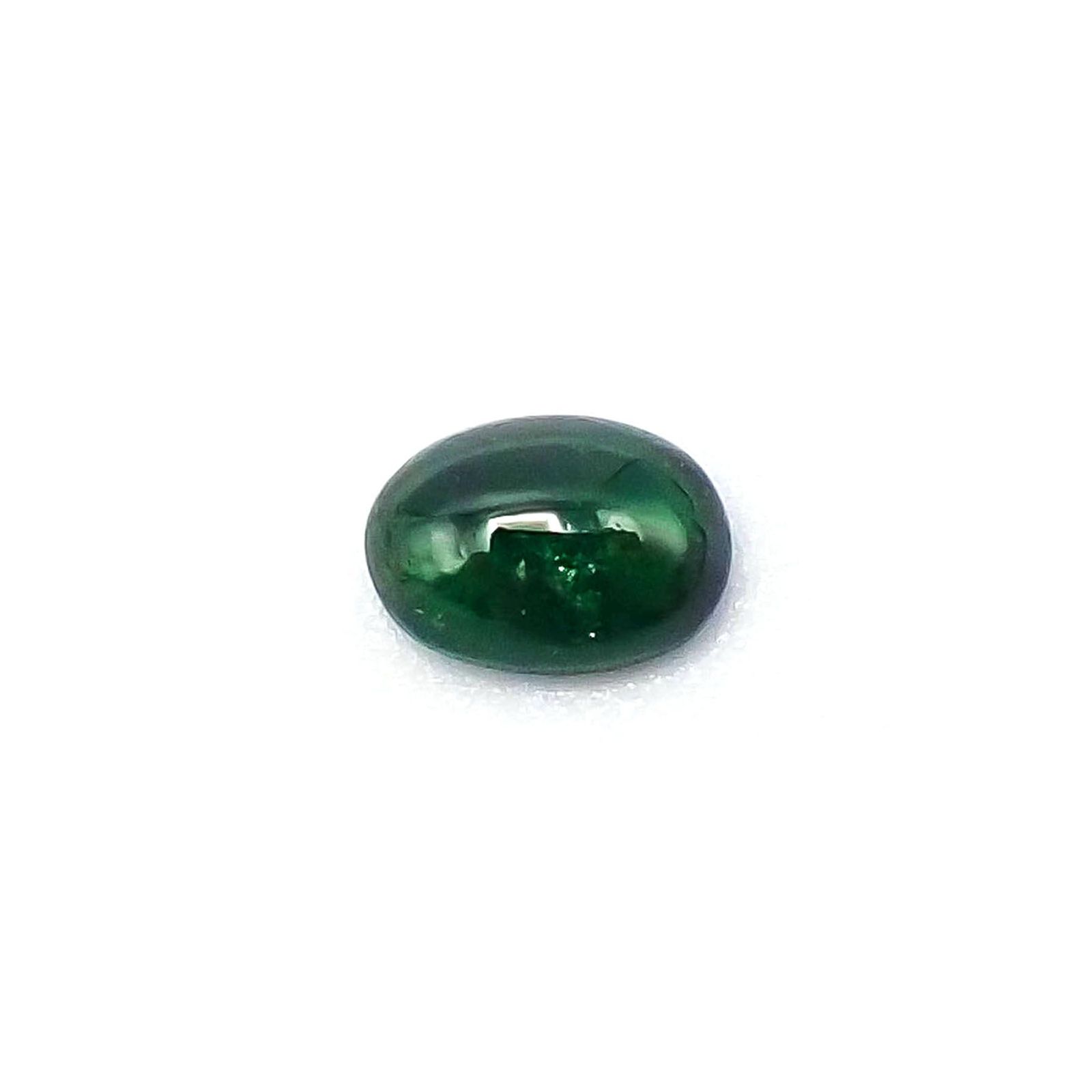 ツァボライト(宝石名グリーン グロッシュラー・ガーネット)タンザニア産 0.96ct 識別済[250717139]7.1x5.1mm前後