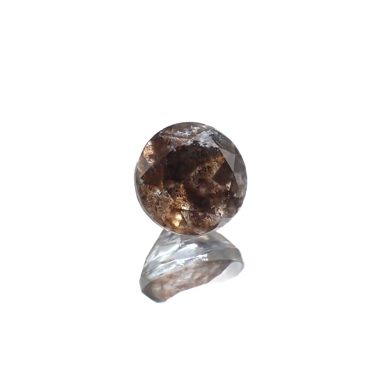 アベンチュリンアクアマリン ナイジェリア産 0.58ct[220917717]5.1x5.1mm前後