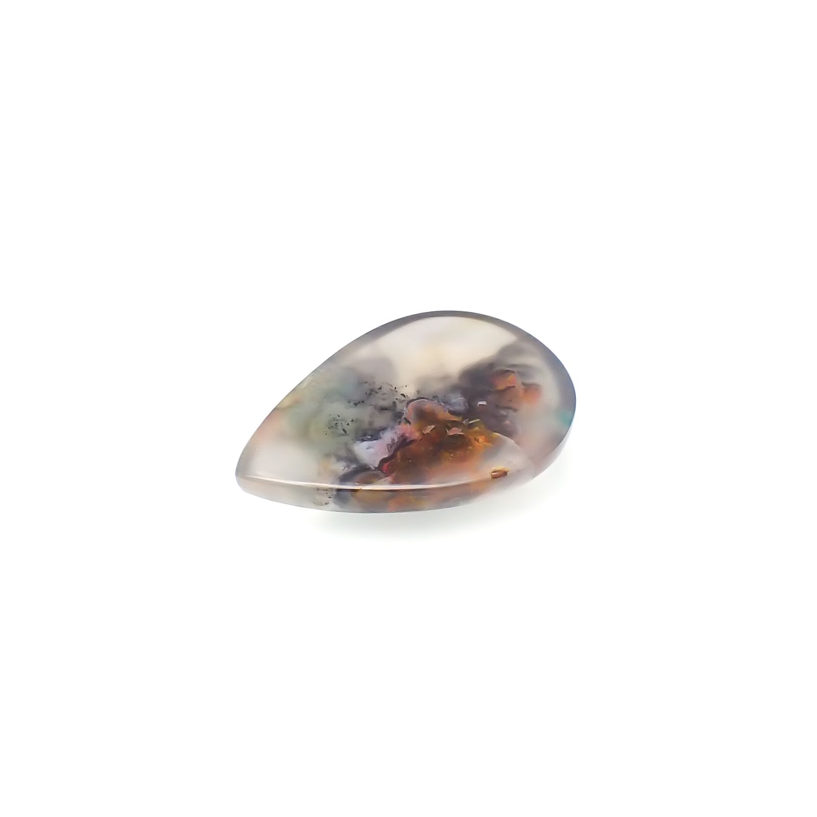 コッパークリソコラインカルセドニー インドネシア産 20.07ct[230722641]25.8x18.1mm前後