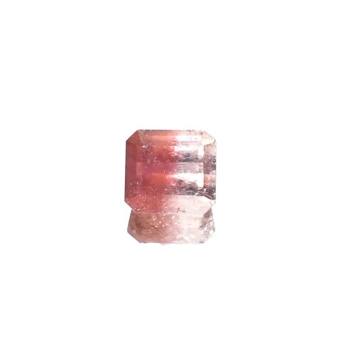 バイカラートルマリン アフガニスタン産 3.94ct [241029401]8.8x8.2mm前後