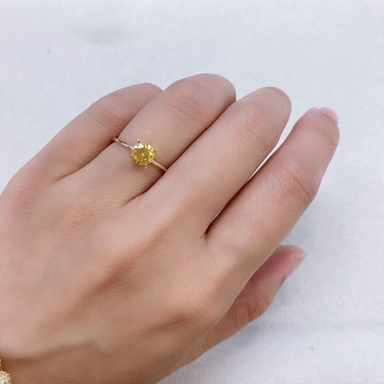 スファレライト スペイン産 ルース 0.81ct[210812402]5.5×5.5mm前後