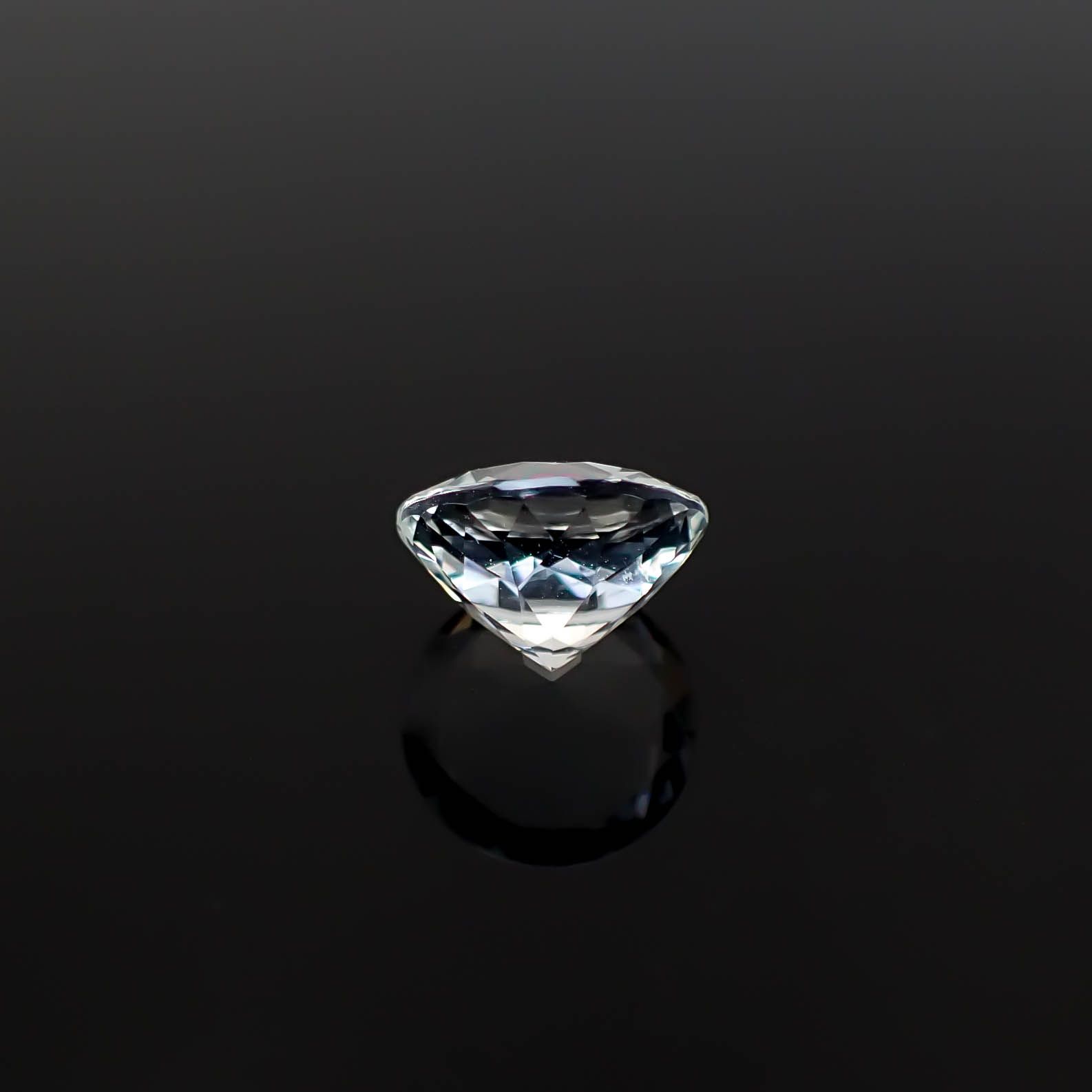 オーソクレース(宝石名ホワイト・オーソクレース)パキスタン産 1.79ct 識別済[250530439]8.3x8.3mm前後