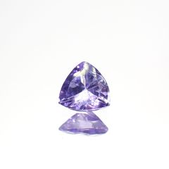 バイオレットゾイサイト(宝石名バイオレット・ゾイサイト)タンザニア産 0.35ct 識別済[220114947]4.7x4.7mm前後