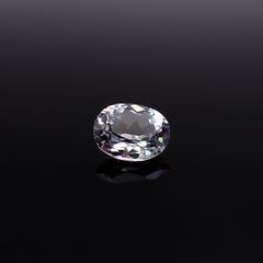 シルバーアパタイト フルオレッセンス アフリカ産 識別済 1.33ct / 7.9x6.2mm前後 [260632511]