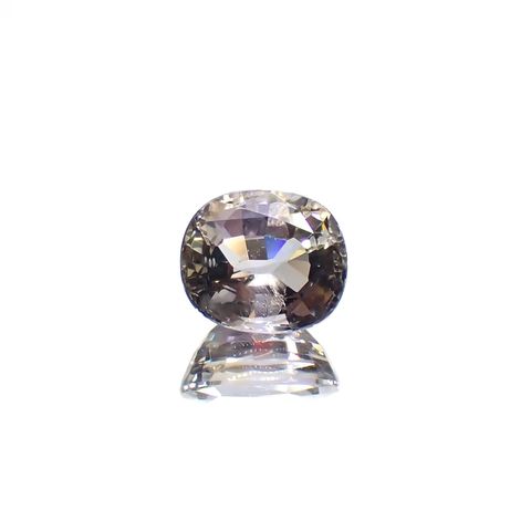 バイカラータンザナイト(宝石名ゾイサイト)タンザニア産 0.86ct 識別済[220717002]6x5.2mm前後