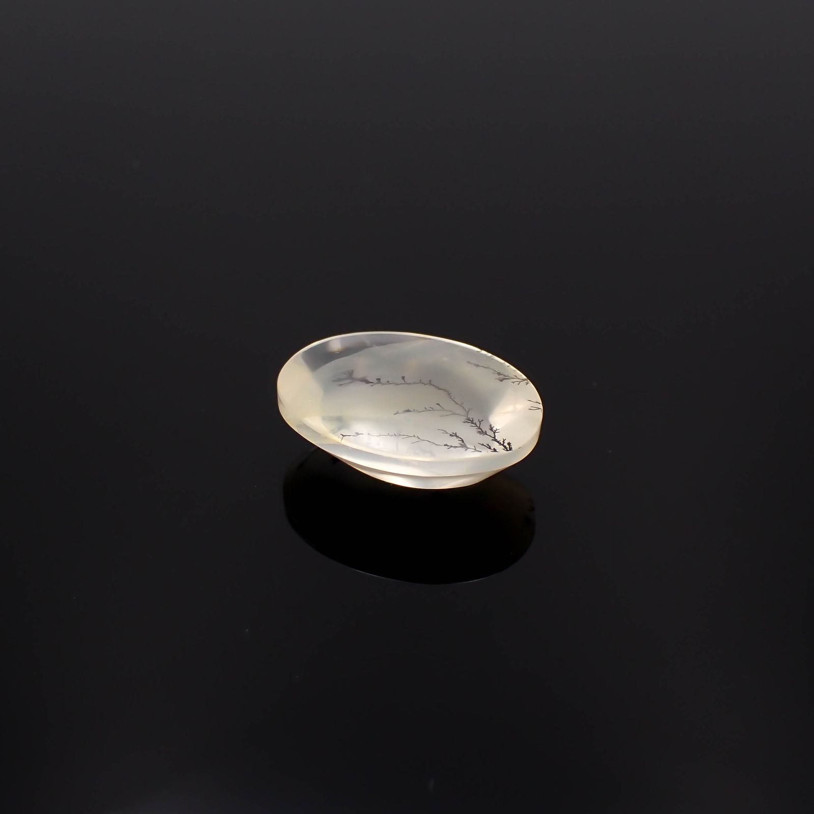 デンドリチッククォーツ ブラジル産 7.41ct[230823243]15.7x11.8mm前後