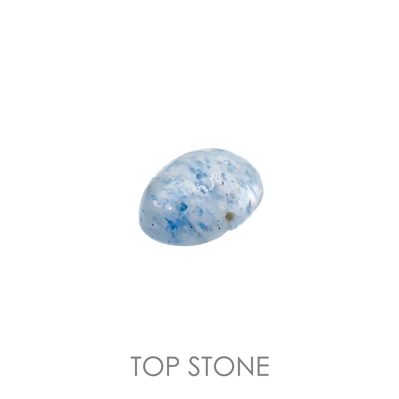 ラズライトインクォーツ(宝石名ラズライト イン クォーツ)アフガニスタン産 1.00ct 識別済[220918117]7.4x5.2mm前後