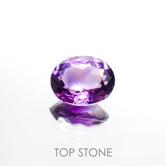 カラーシフトアメジスト(宝石名アメシスト)ブラジル/ウルグアイ産 3.29ct 識別済[220113960]11.3x8.8mm前後