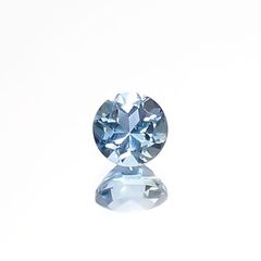アクアマリン(宝石名アクアマリン)モザンビーク産 0.48ct 識別済[220817388]5x4.9mm前後