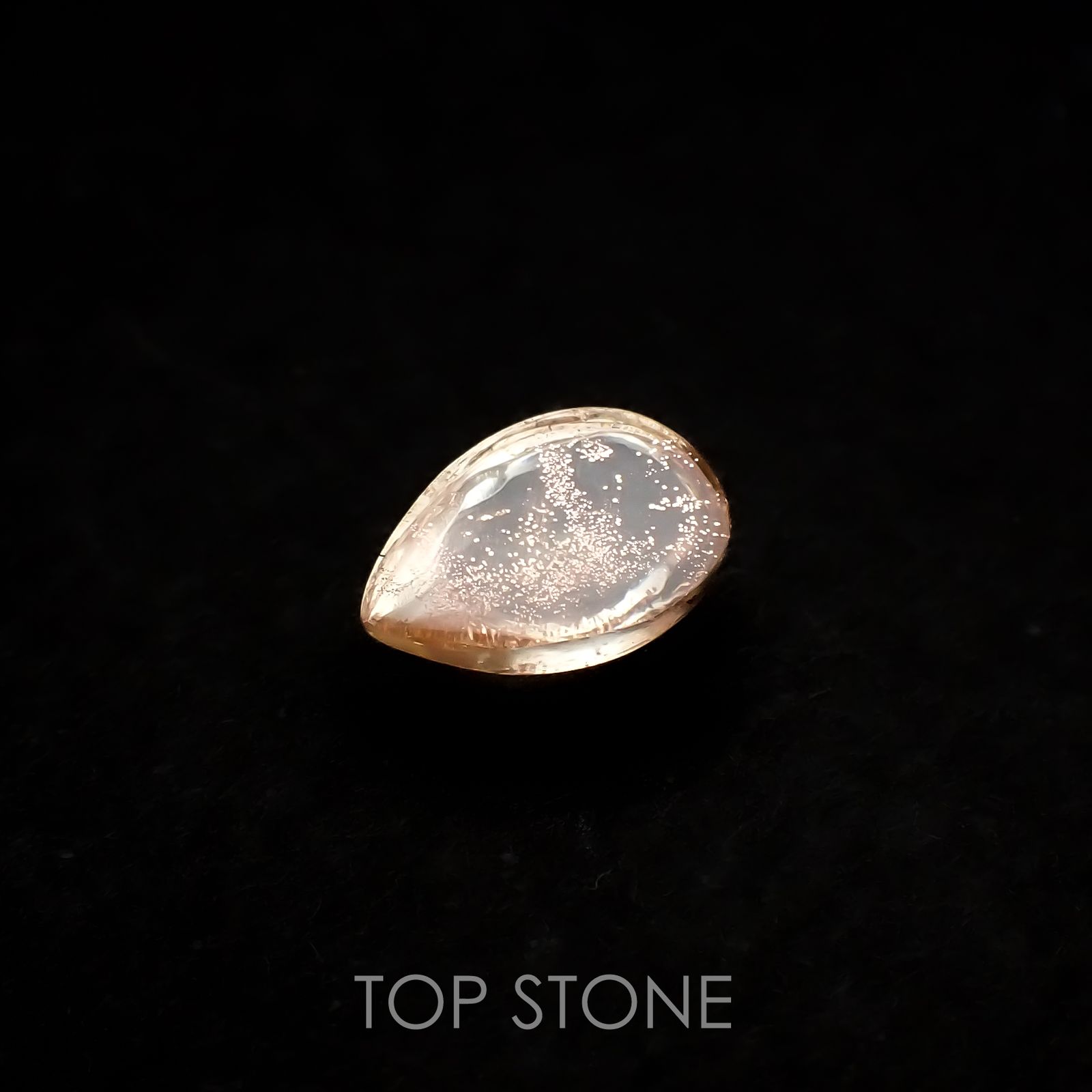 オレゴンサンストーン アメリカ・オレゴン州産 1.38ct[230120222]8.8x6.3mm前後