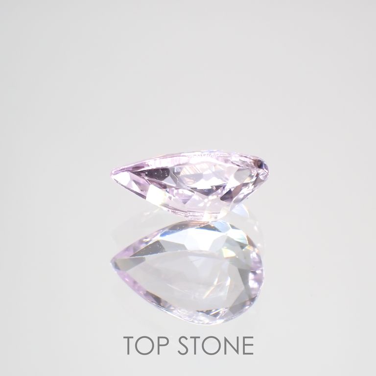 ピンクゾイサイト 宝石名ピンク ゾイサイト タンザニア産 0 594ct ソ付 7 1 5mm前後 Top Stone トップストーン