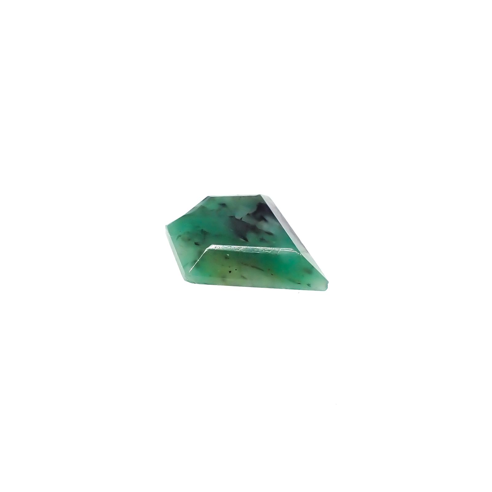 ◇カスタムカット◇エメラルド ブラジル産 1.49ct[240326484]11.3x9.7mm前後
