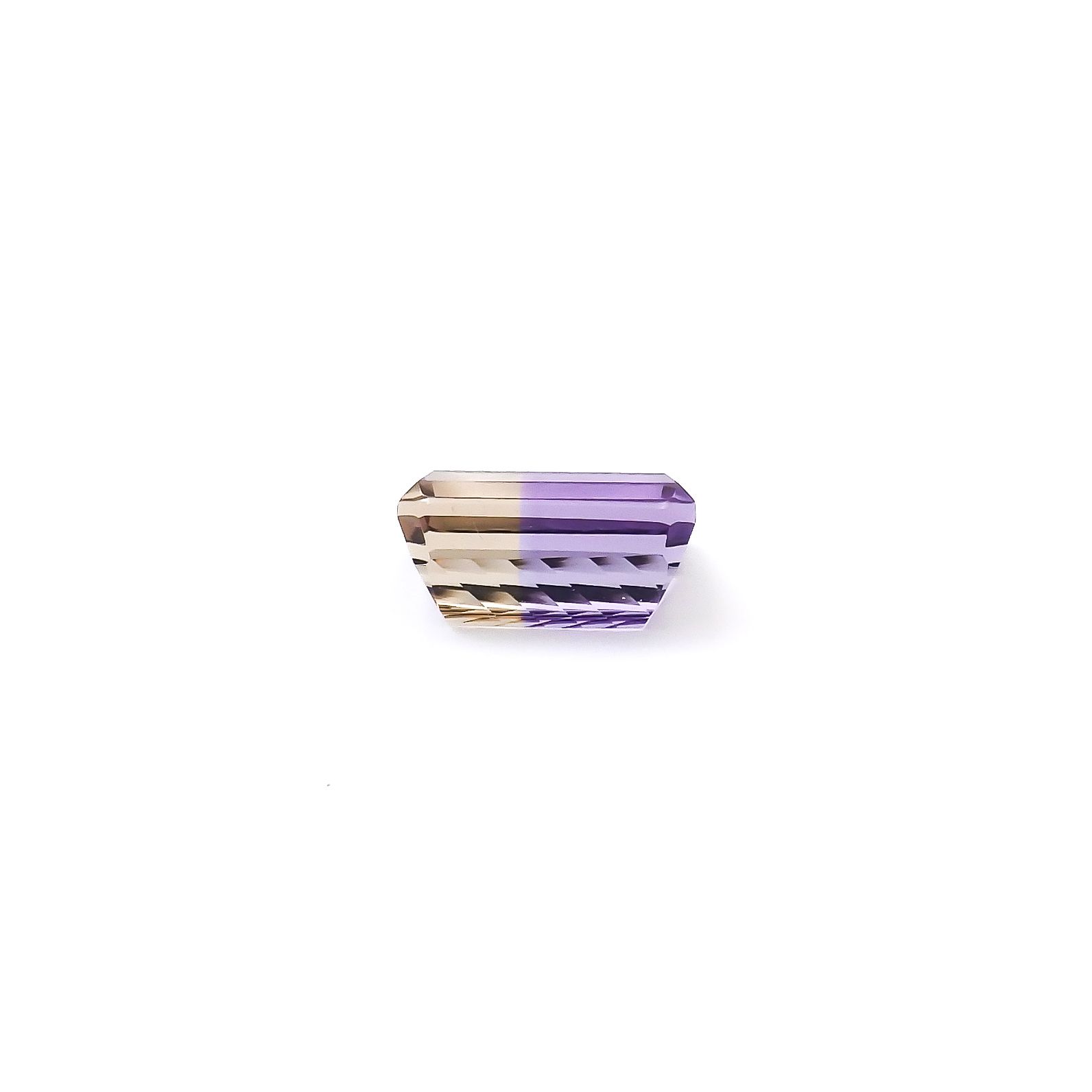 ◇カスタムカット◇アメトリン ブラジル/ボリビア産 1.66ct / 8x6.1mm前後 [260632319]
