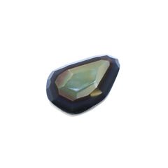 ◇フリーフォーム◇レインボーオブシディアン メキシコ産 30.18ct[230722595]31.2x20.1mm前後
