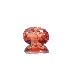 エチオピアサンストーン(宝石名アンデシン・ラブラドライト)エチオピア産 1.25ct 識別済[230321311]8.1x5.9mm前後