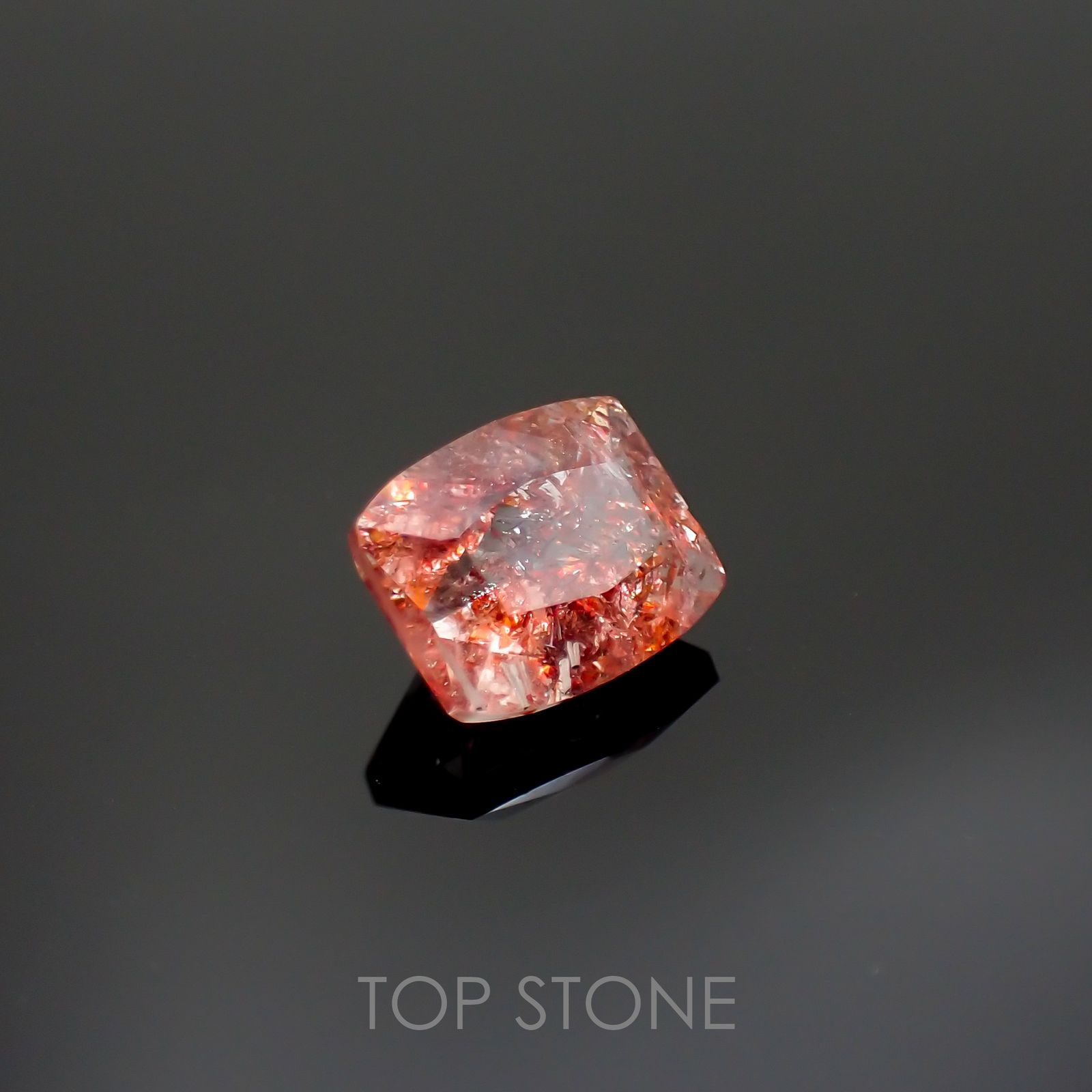 ファイヤークォーツ ナイジェリア産 1.46ct[220114749]7.7x6.3mm前後