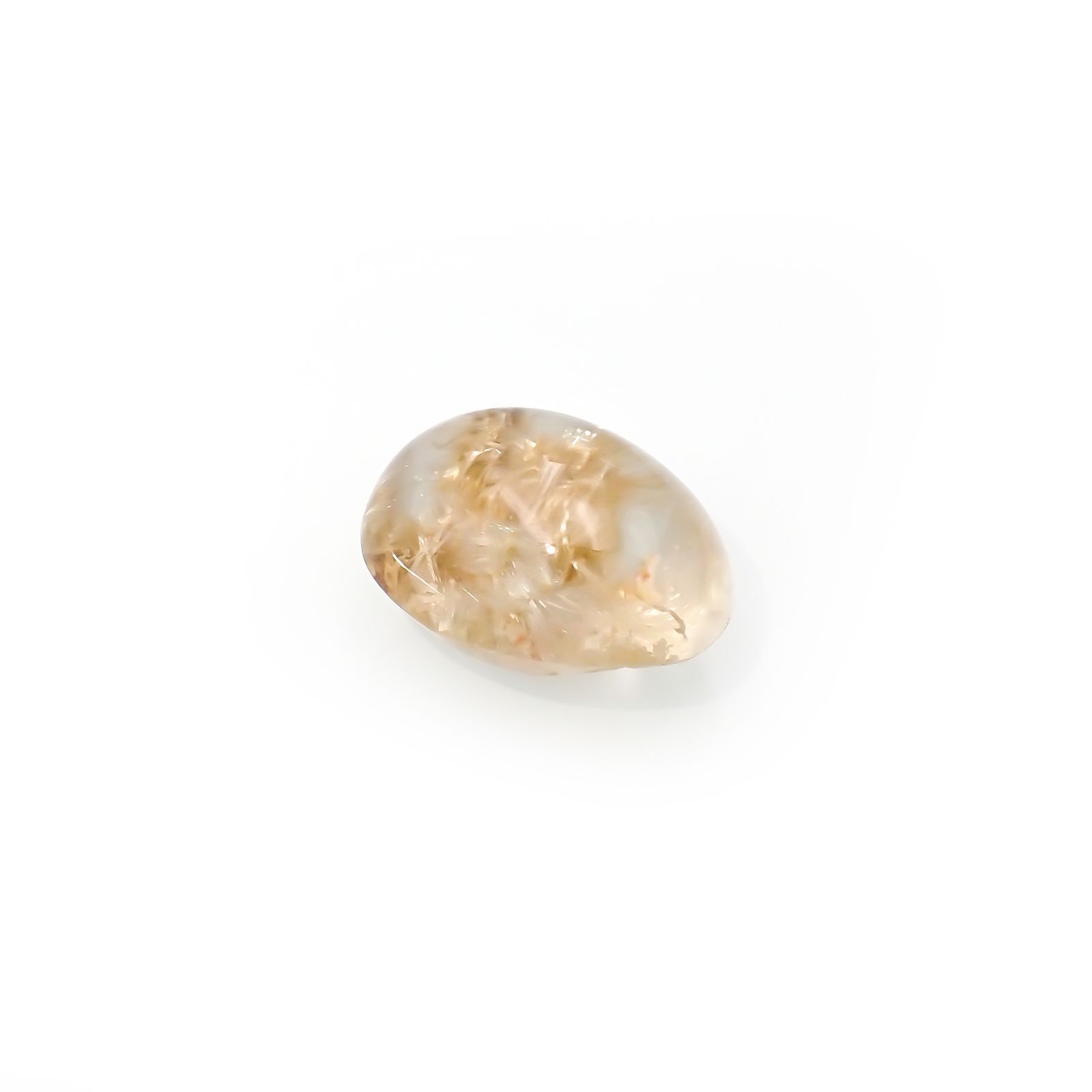 フラワールチルクォーツ ブラジル産 18.48ct[231023762]13.1x9.1mm前後