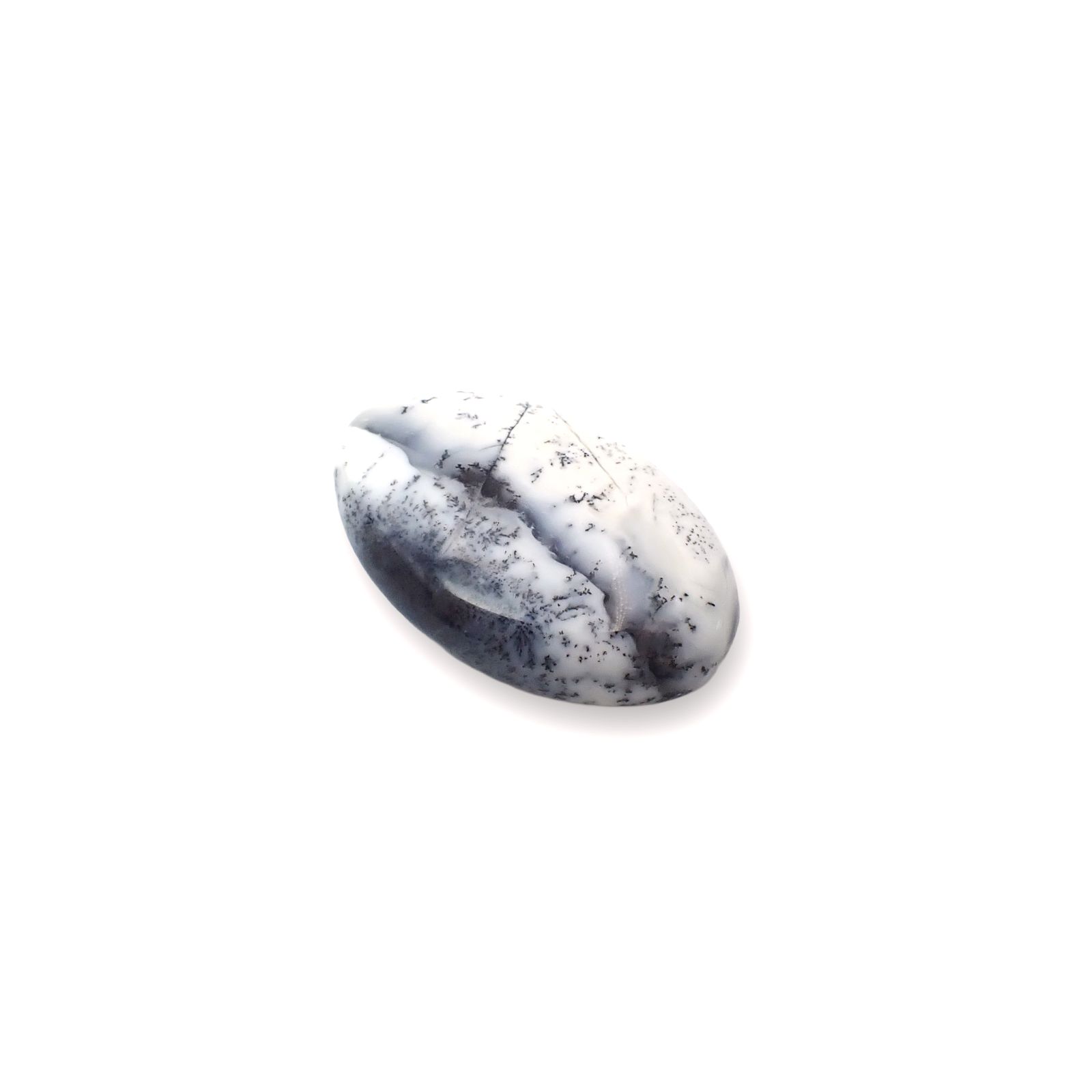 デンドリチックオパール ブラジル産 19.48ct [250931120]27x17mm前後