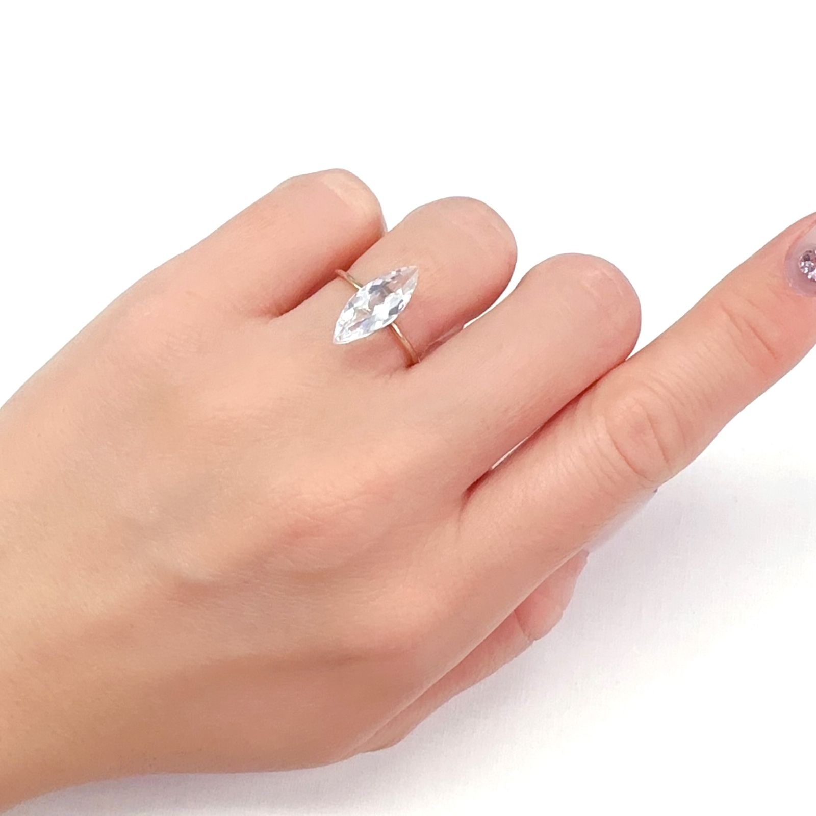 フェナカイト ブラジル産 2.28ct[240226280]15.5x6mm前後 | TOP