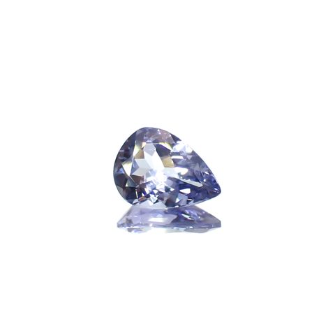 バイカラータンザナイト(宝石名タンザナイト/ゾイサイト)タンザニア産 1.08ct 識別済[231224645]8.4x6.3mm前後