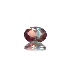 バイカラーアンデシン モンゴル産 1.14ct[230421494]8x6.1mm前後