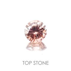 ピンクジルコン スリランカ,カンボジア産 ルース 1.29ct[20208059]6.1×6.1mm前後