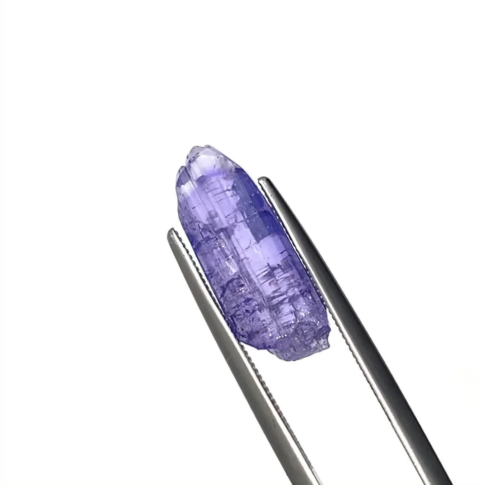 タンザナイト 原石(宝石名タンザナイト)タンザニア産 識別済 4.64ct