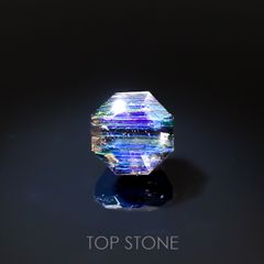 ◇オクタゴンカット◇レインボースキャポライト ブラジル産 0.62ct[221018333]5x4.8mm前後