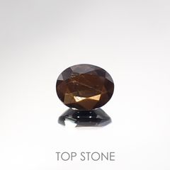 ゴールドシーンサファイア 非加熱(宝石名シーン・サファイア) ケニア産 1.597ct ソ付(彩珠)[210712080]7.6×6.2mm前後