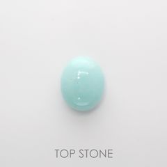 ターコイズ(宝石名ターコイズ) 2.02ct 識別済[210812931]9.2×7.5mm前後