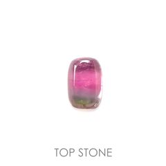 バイカラートルマリン ブラジル産 1.10ct[220415685]7.5x5mm前後