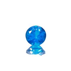 ネオンブルーアパタイト マダガスカル産 0.53ct[231224995]4.9x4.9mm前後
