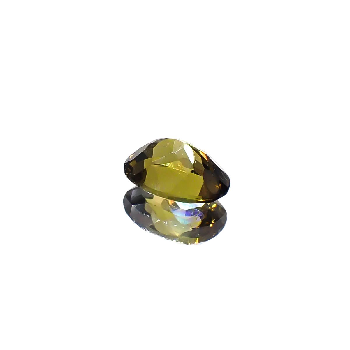 クリノゾイサイト(宝石名クリノゾイサイト)パキスタン産 0.53ct 識別済[250630593]6x4.3mm前後