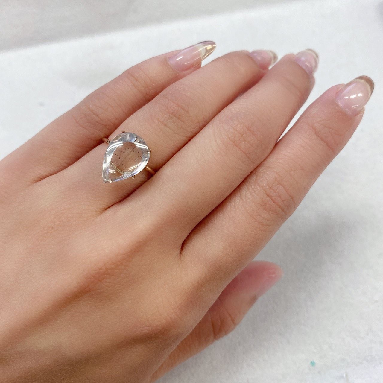 ティンカーベルクォーツ ブラジル産 5.38ct[210812204]13.8×9.8mm前後
