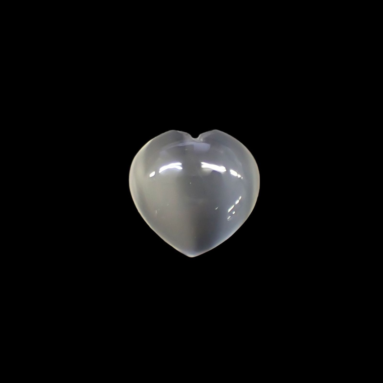 ムーンストーンキャッツアイ(宝石名ムーンストーン・キャッツアイ) インド産 識別済 3.32ct / 9.9x9.8mm前後 [260212727]