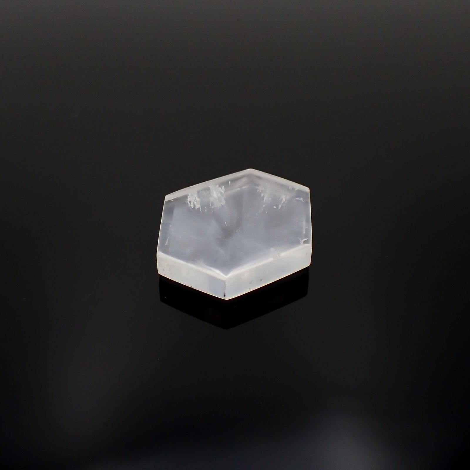 トラピッチェクォーツ 偏光板2枚付き コロンビア・ボヤカ産 39.72ct[230321109]26.9x22.6mm前後