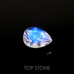 レインボームーンストーン(宝石名アンデシン・ラブラドライト)インド・ビハール産 0.73ct 識別済[221018477]7x5mm前後