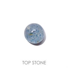 ラズライトインクォーツ(宝石名ラズライト イン クォーツ)アフガニスタン産 1.04ct 識別済[220918111]6.3x6.1mm前後