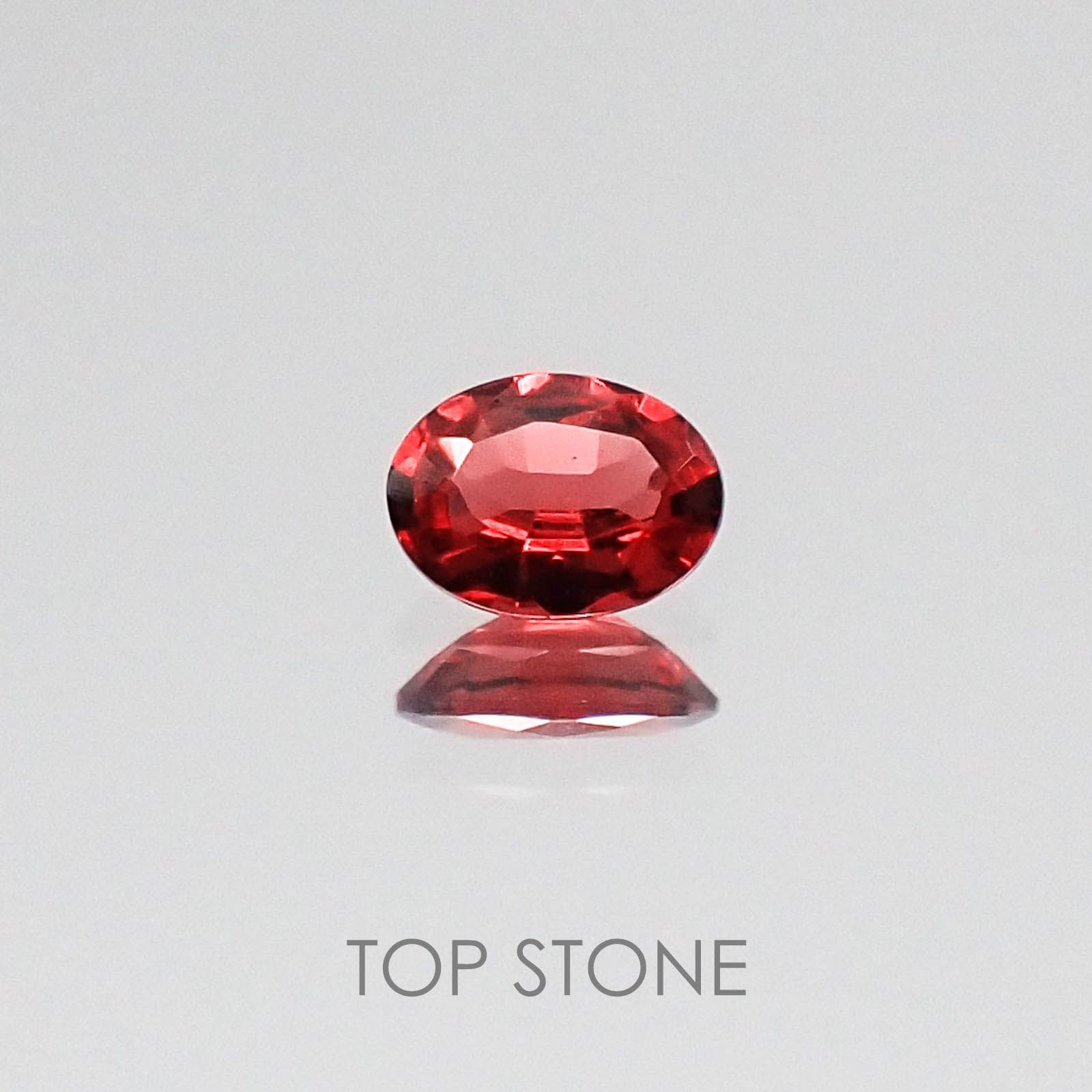 レッドスピネル タンザニア産 ルース 0.14ct[20073930]4×3mm前後
