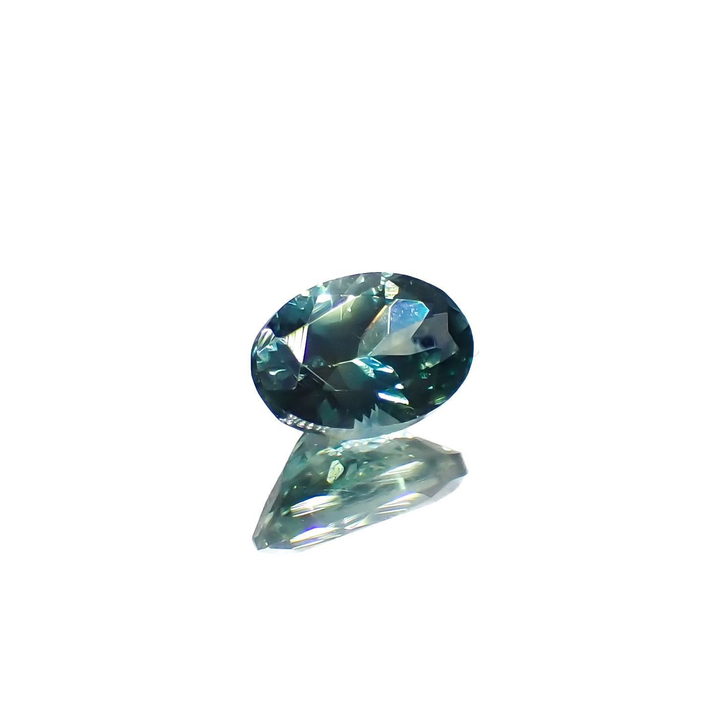 モンタナサファイア アメリカ・モンタナ州産 0.62ct[230220562]6x4mm前後